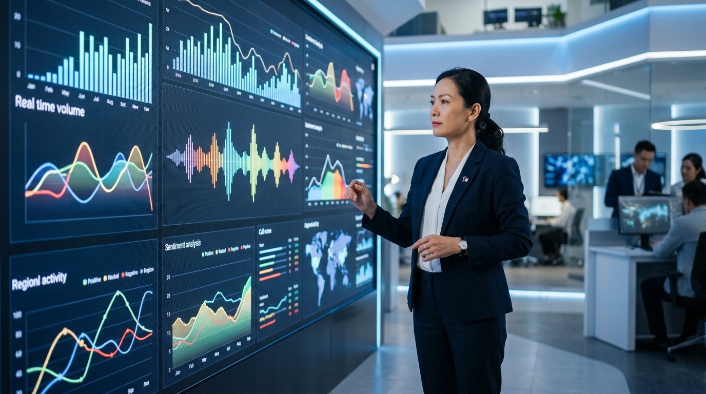 AI giám sát chất lượng dịch vụ: Phân tích cảm xúc và speech analytics