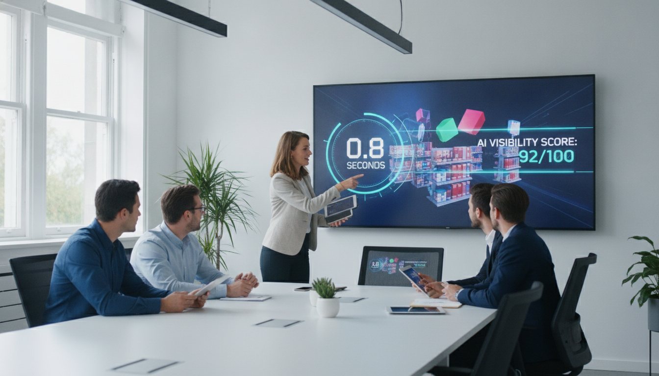 Khi nào nên dùng AI Visibility chấm điểm trưng bày dưới 1 giây?